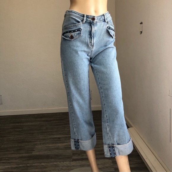 Vintage Jeanology collection blue jean 100% cotton size:4 - Picture 10 of 16